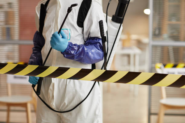 Professional Biohazard technician working in Sherwood, WI